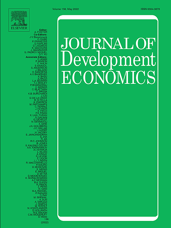 JOURNAL OF DEVELOPMENT ECONOMICS logo